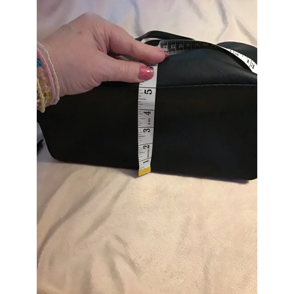 Women's Kate Spade Black Satchel Handbag Crossbody - Picture 11 of 16